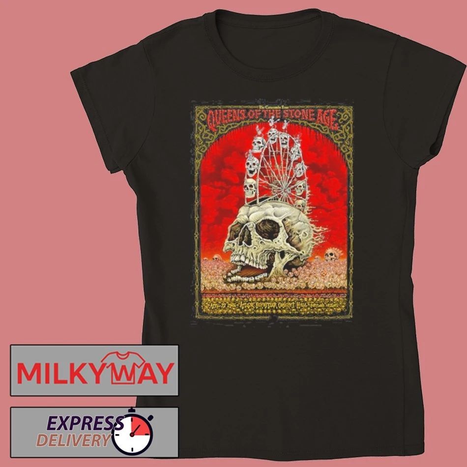 QOTSA Portland, Arlene Schnitzer Concert Hall, Apr 27, 2026 Event shirt