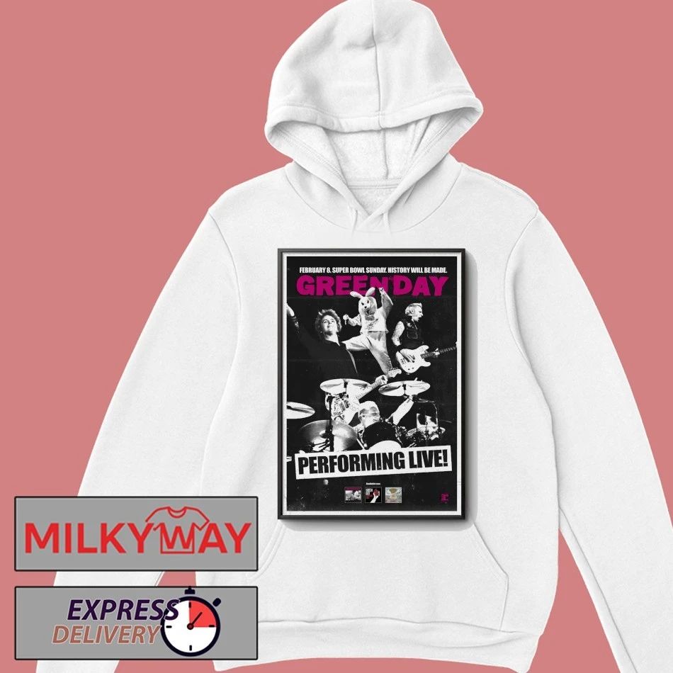 Green Day February 8 2026 At Levi’s Stadium Show Poster shirt