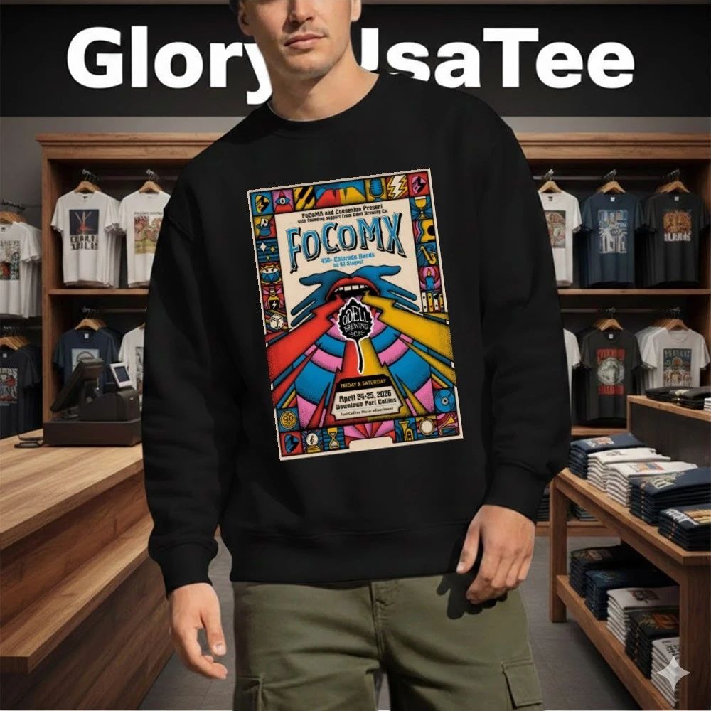 FoCoMX Fort Collins CO 4-24-4-2-2026 Poster Shirt