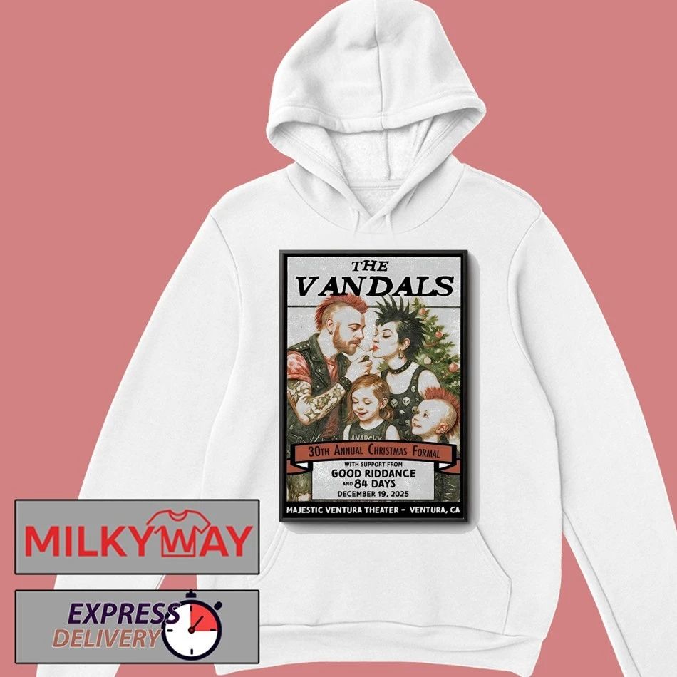 The Vandals Event Ventura CA On Dec 19 2025 Poster shirt