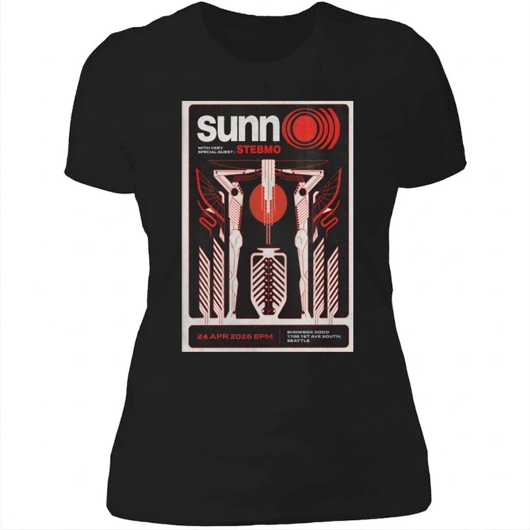 SUNN O))) Apr 24 2026 In Seattle WA Poster Shirt
