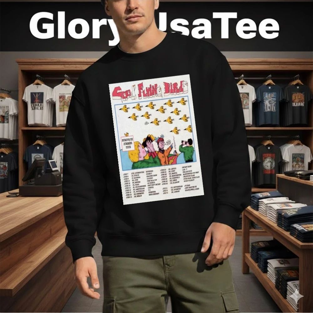 Good Flying Birds 2026 Europe UK Summer Tour Poster Shirt