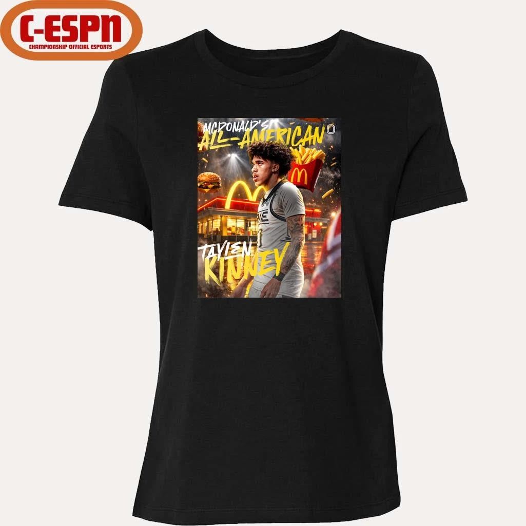 Mcdonald’s All-American Taylen Kinney Kansas Basketball Shirt