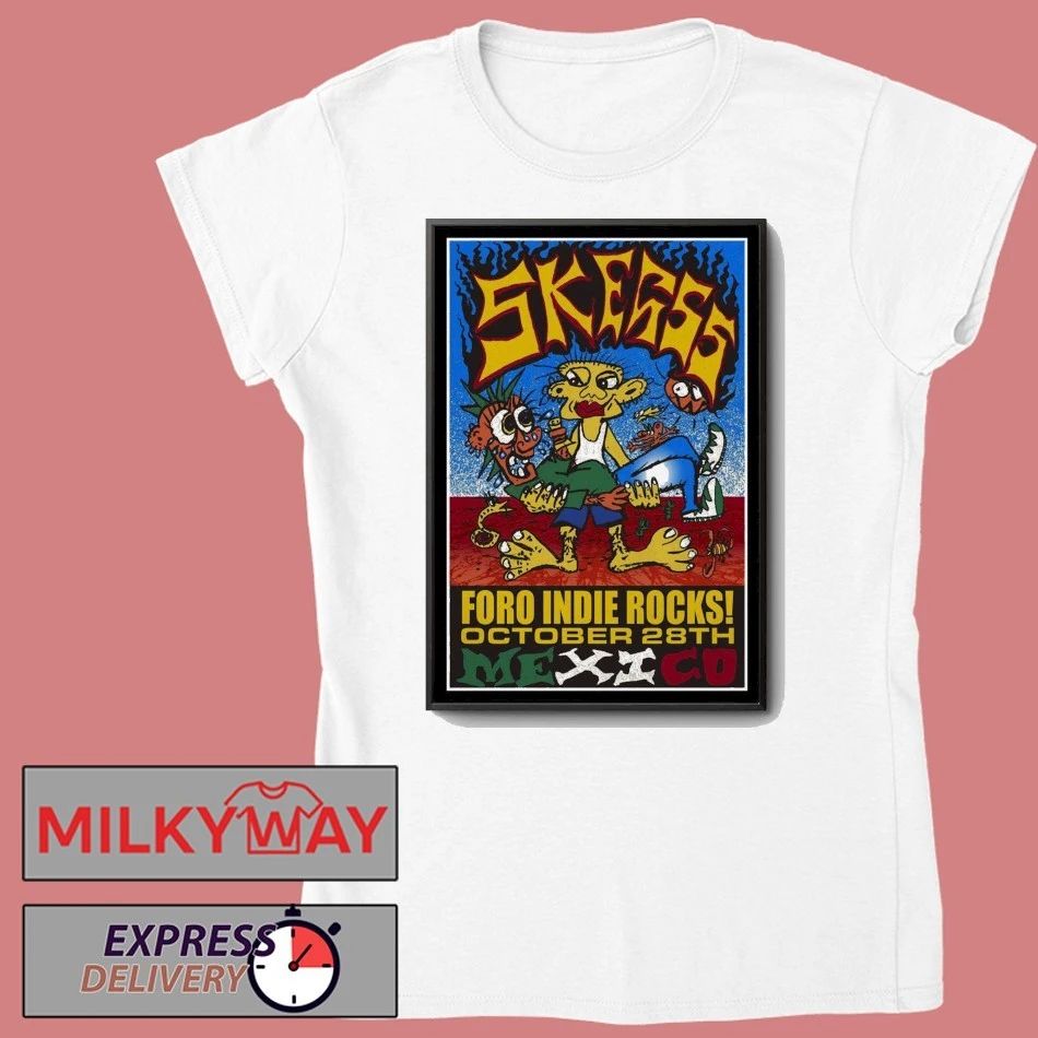 Skegss Foro Indie Rock In Mexico October 28 2025 Poster shirt