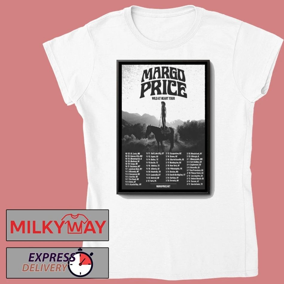 Margo Price Wild At Heart 2026 Poster shirt