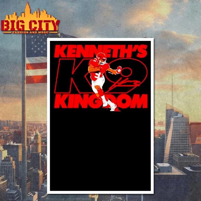 Kenneth Walker III Kansas City Chiefs K9 Kenneth’s Kingdom Shirt