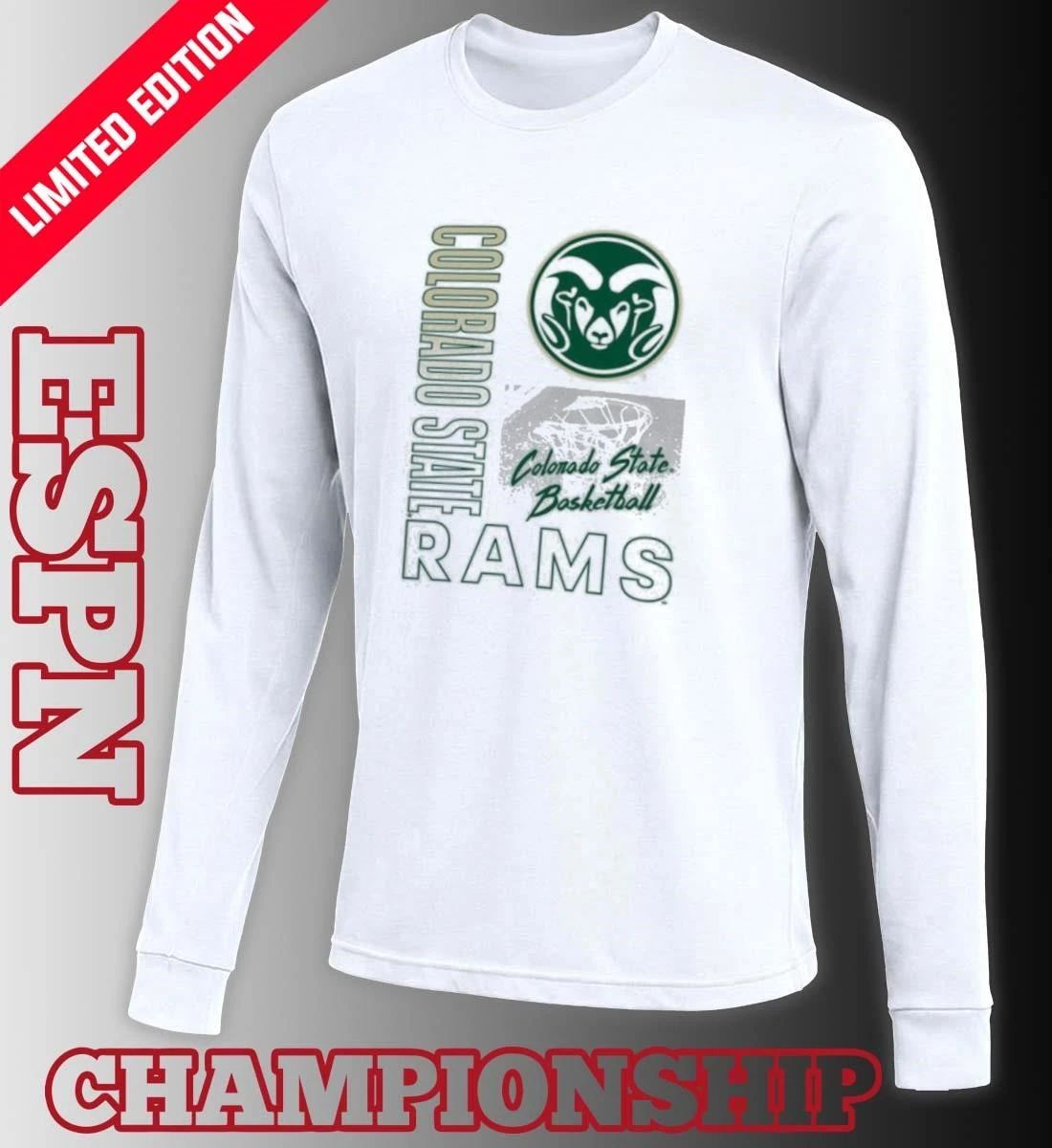 Colorado State Rams Basketball NCAA Bench T-Shirt
