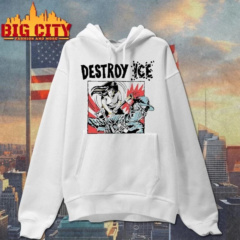 Destroy Boys Exclusive Destroy Police ICE Shirt