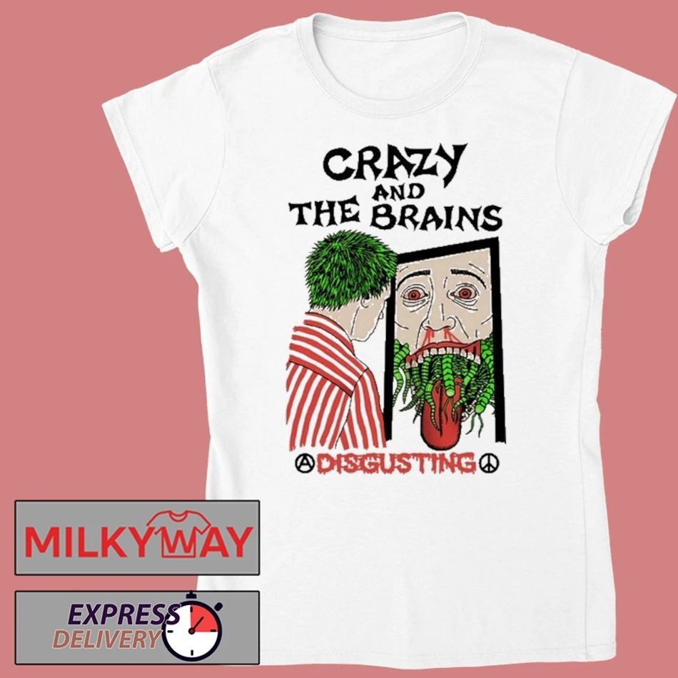 Crazy and The Brains X Death Traitors Disgusting shirt