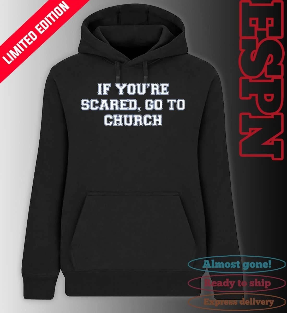 Kentucky If You’re Scared, Go To Church T-Shirt