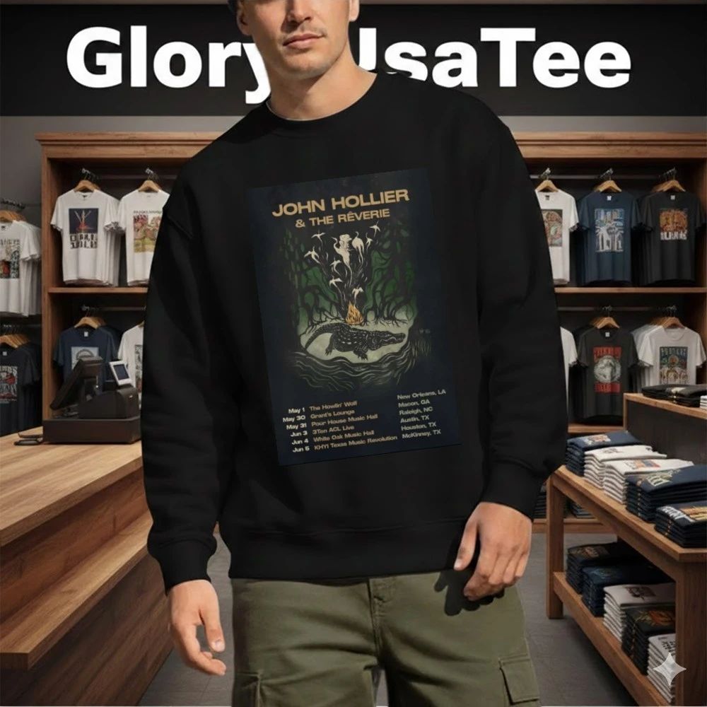 John Hollier & the Rêverie 2026 Shows Shirt
