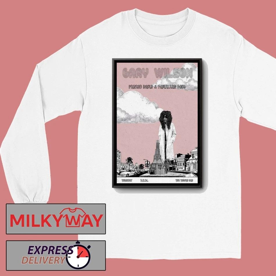 Gary Wilson March 12 2026 San Diego, CA Poster shirt