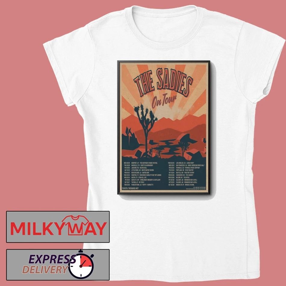 The Sadies Poster On Tour 2026 shirt