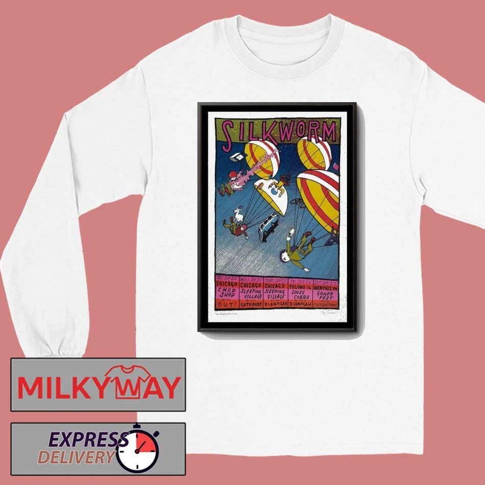 Silkworm Fall Tour 2025 Poster shirt