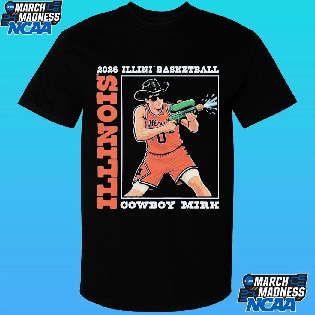 Cowboy Mirk Illinois Fighting Illini 2026 Ncaa Men’s Basketball March Madness Final Four The King Of Houston Shirt