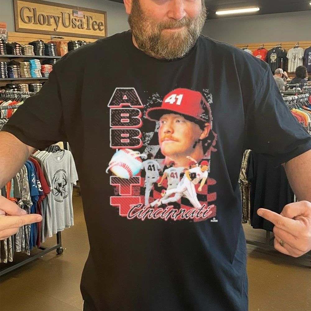 Andrew Abbott Reds Start Your Engine Baseball Racing Shirt