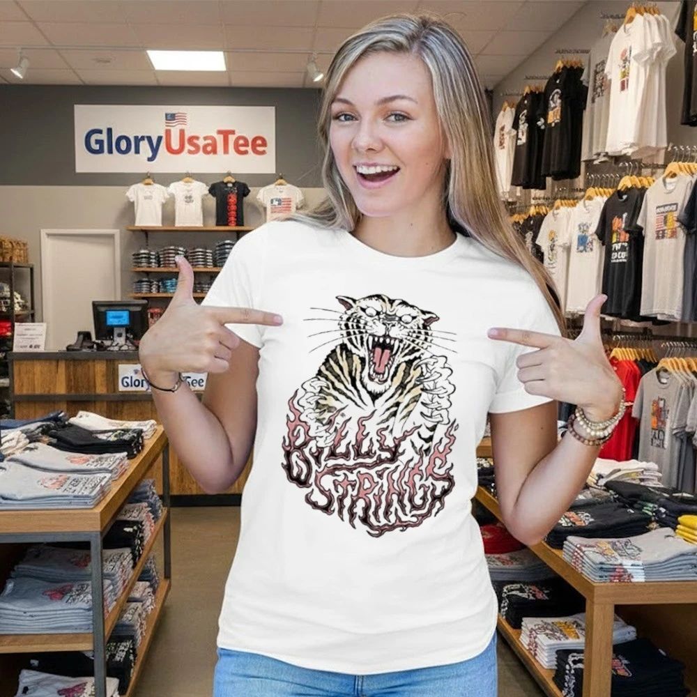 Billy Strings Spring Tour 2026 Tiger Shirt