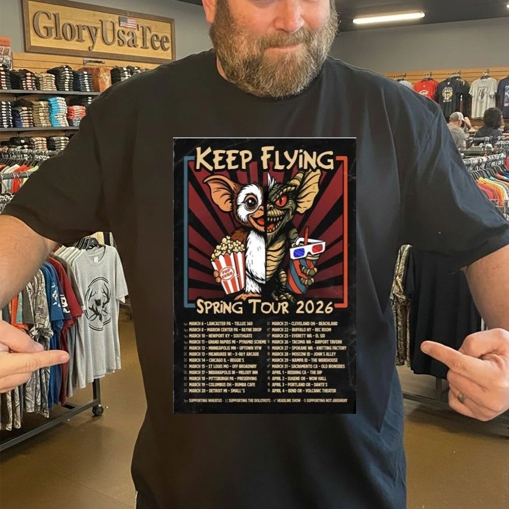 Keep Flying Spring Tour 2026 Poster Shirt