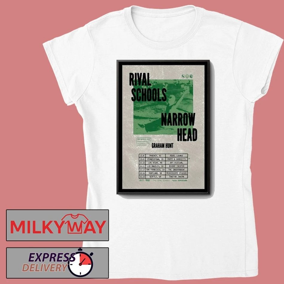 Rival Schools & Narrow Head October Show 2025 Poster shirt