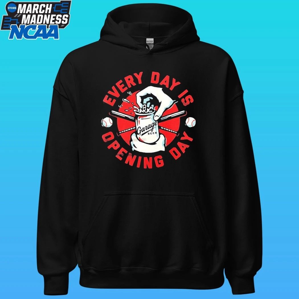 Every Day Is Opening Day Garage Beer Shirt