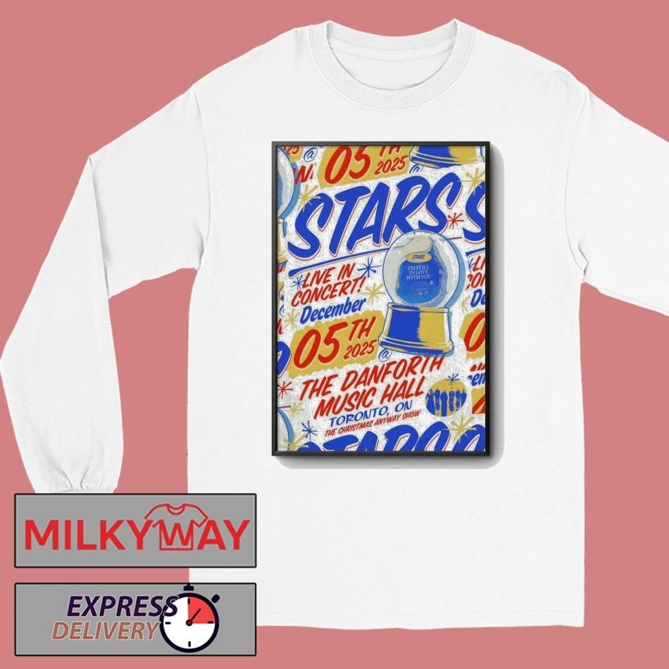 Stars December 5 2025 In Toronto ON Poster shirt
