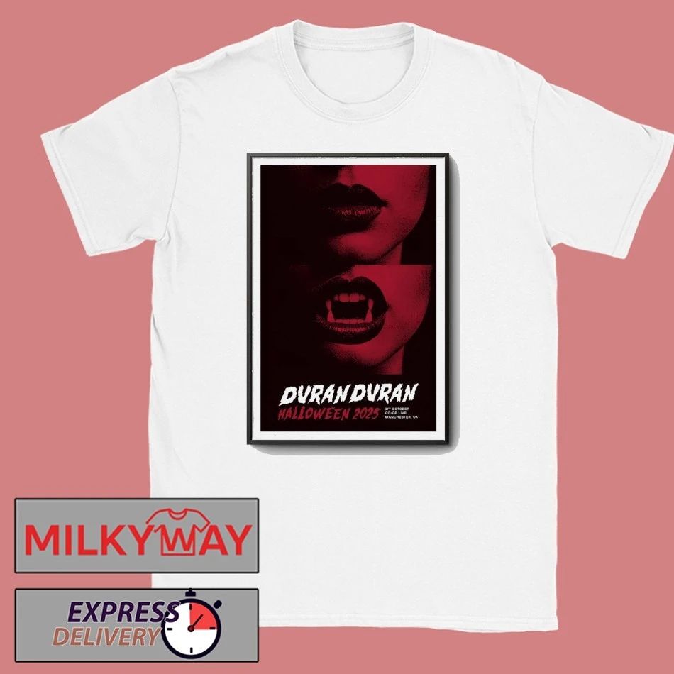 Poster Duran Duran Show Manchester, UK Halloween 2025 shirt