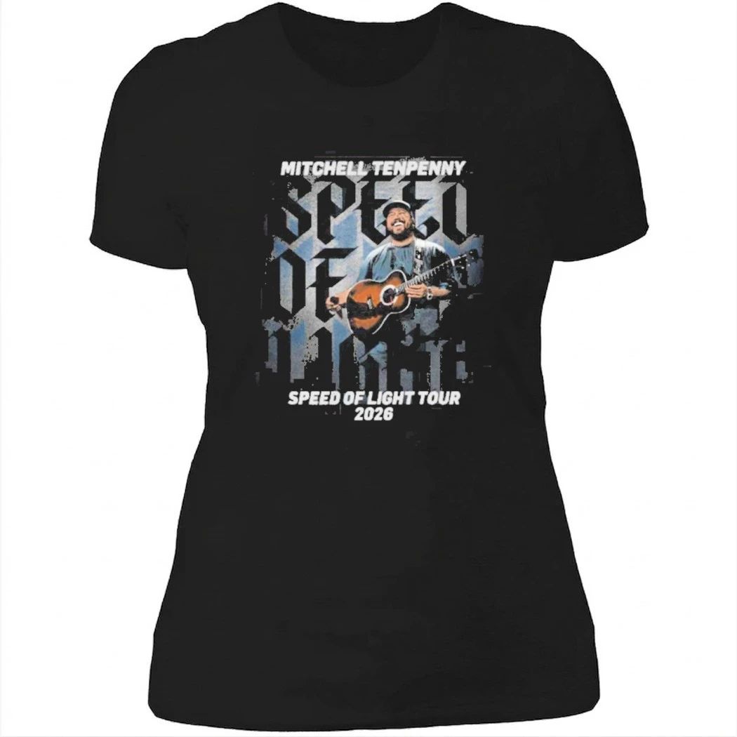 Mitchell Tenpenny Speed of Light 2026 Tour Shirt