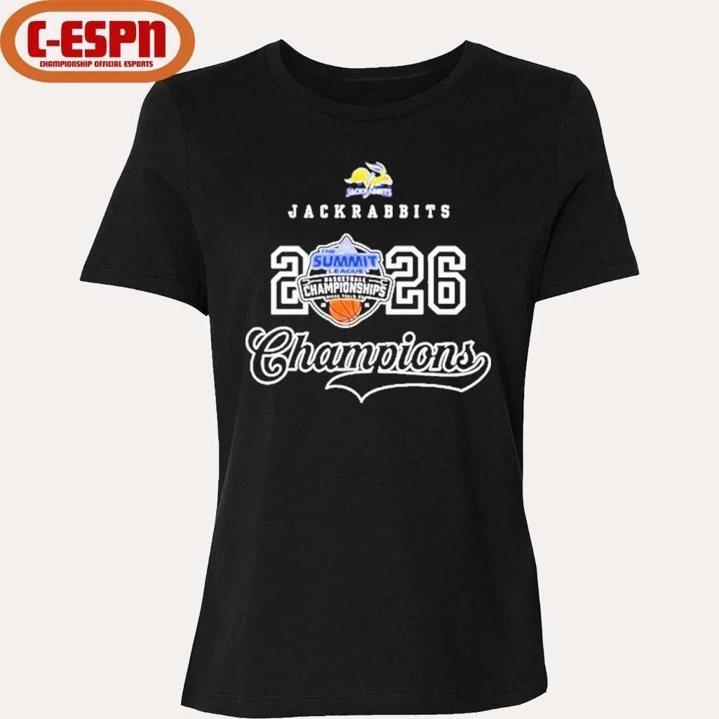 South Dakota State Jackrabbits The Summit League Champions Locker Room T-Shirt