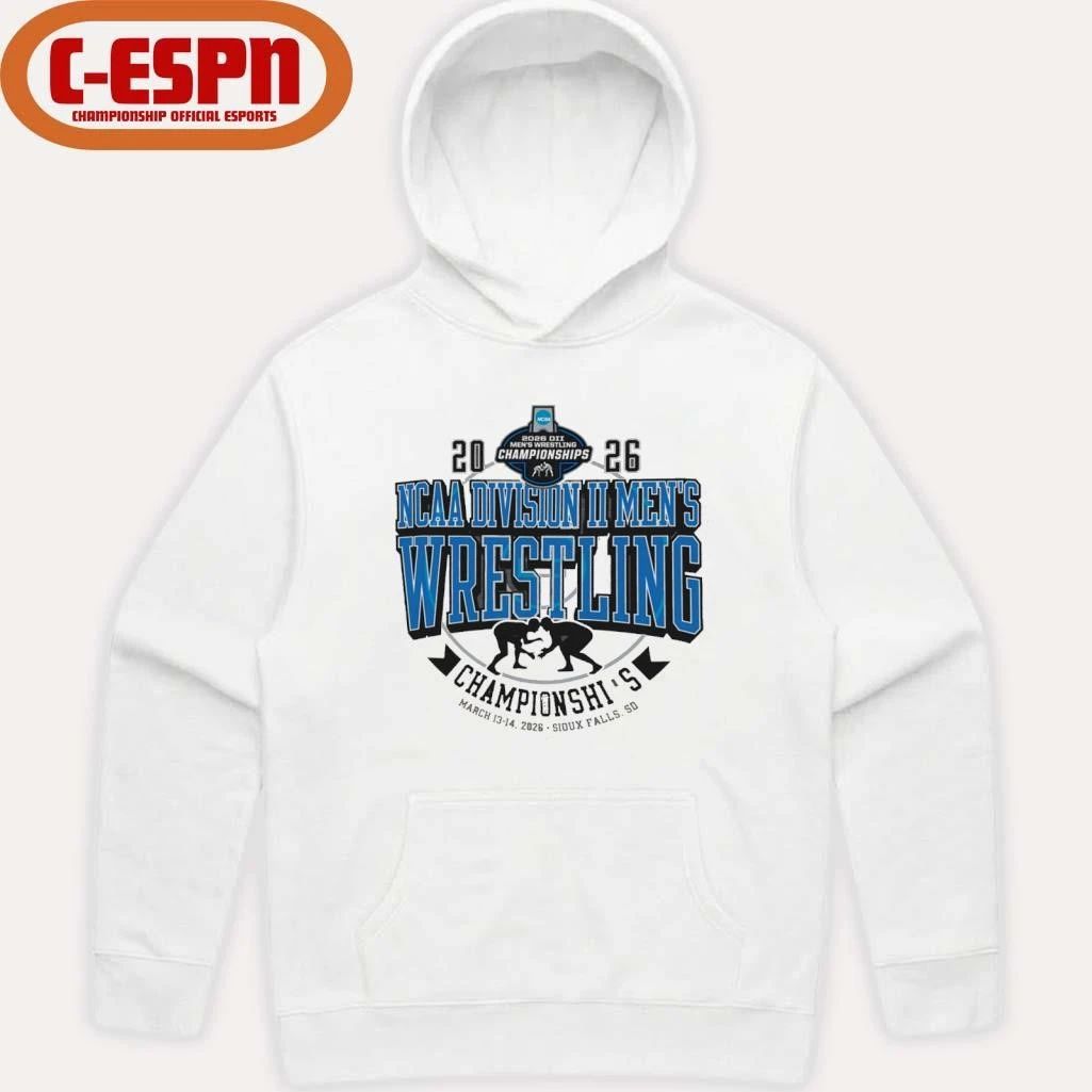 Sioux Falls, SD 2026 NCAA DII Men’s Wrestling Championships T-Shirt