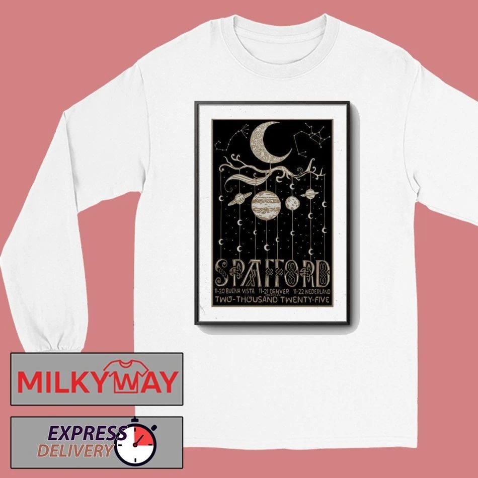 Spafford Nederland CO Nov 22 2025 Poster shirt
