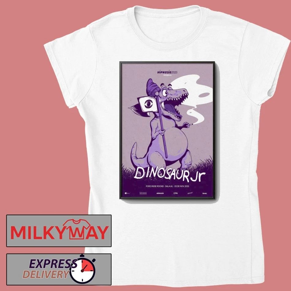 Dinosaur Jr. Mexico City Mexico On Nov 3 2025 Event Poster shirt
