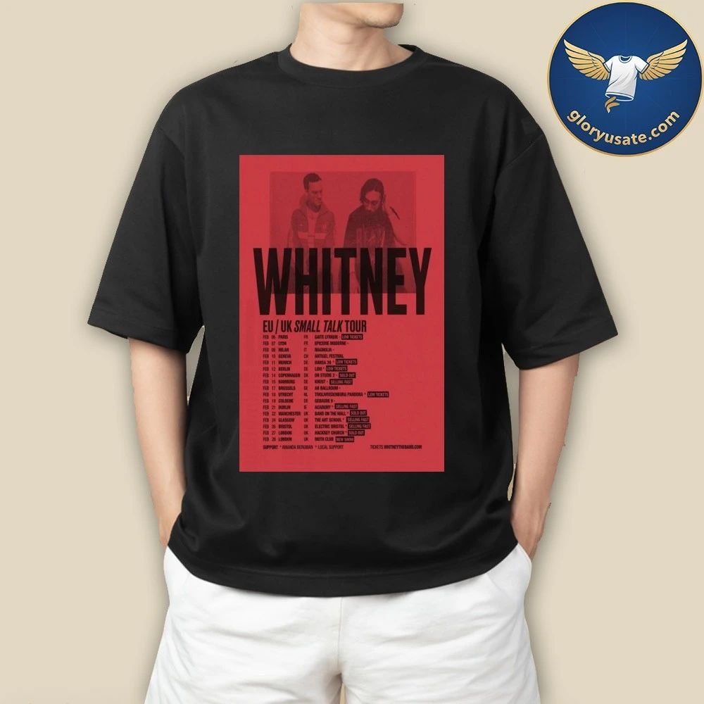 Whitney EU UK Tour 2026 Poster Shirt
