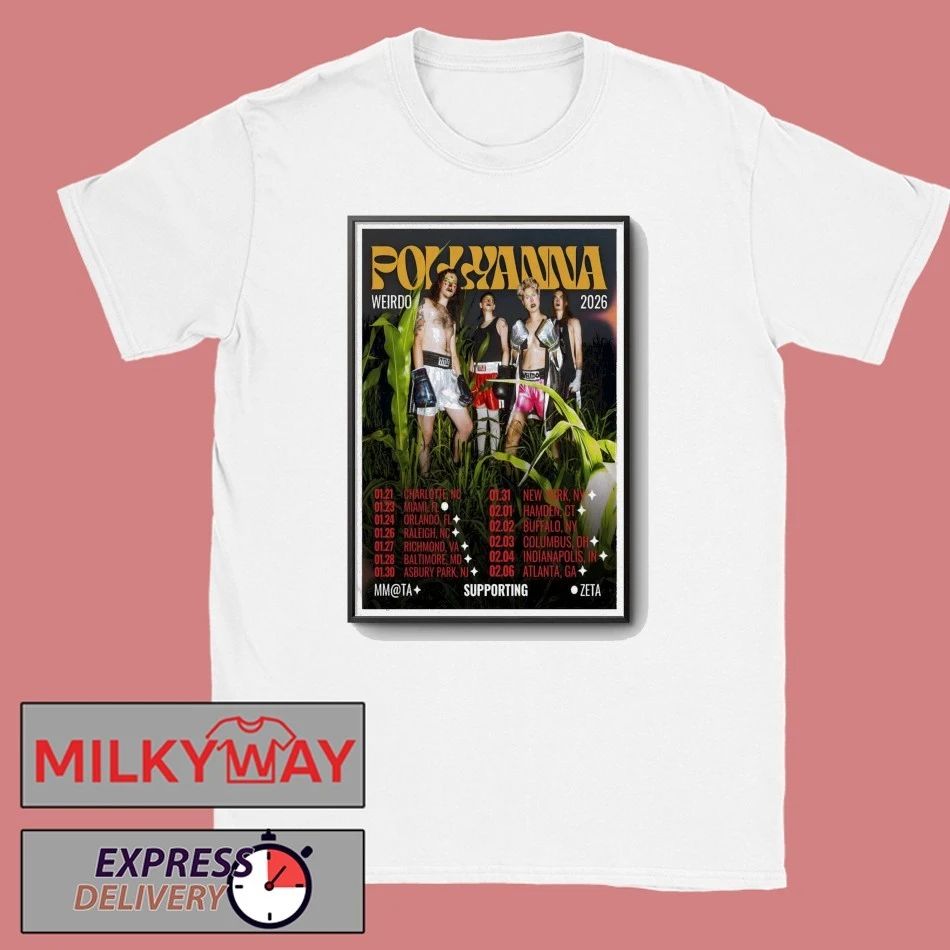 POLLYANNA 2026 Weirdo Shows Poster shirt