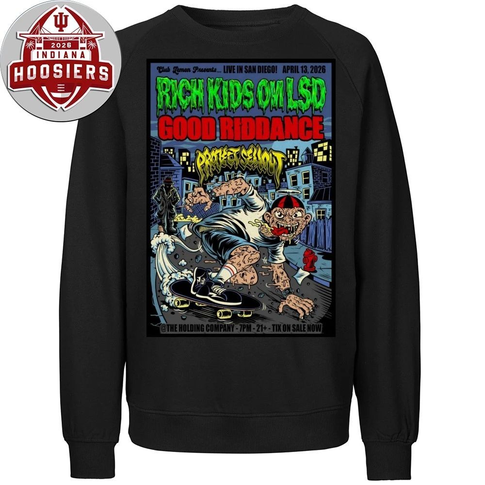 Rich Kids On LSD In San Diego CA On April 13 2026 Poster Shirt