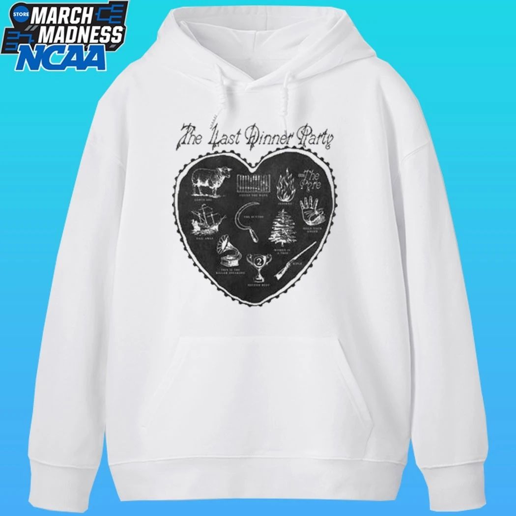The Last Dinner Party Off White Heart Shirt