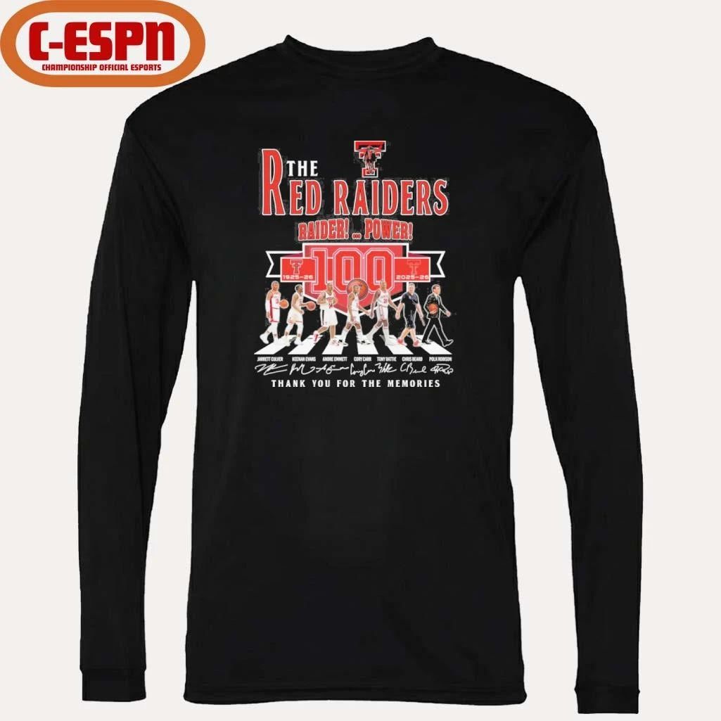 The Texas Tech Basketball Abbey Road 100th Anniversary 1926-2026 Shirt