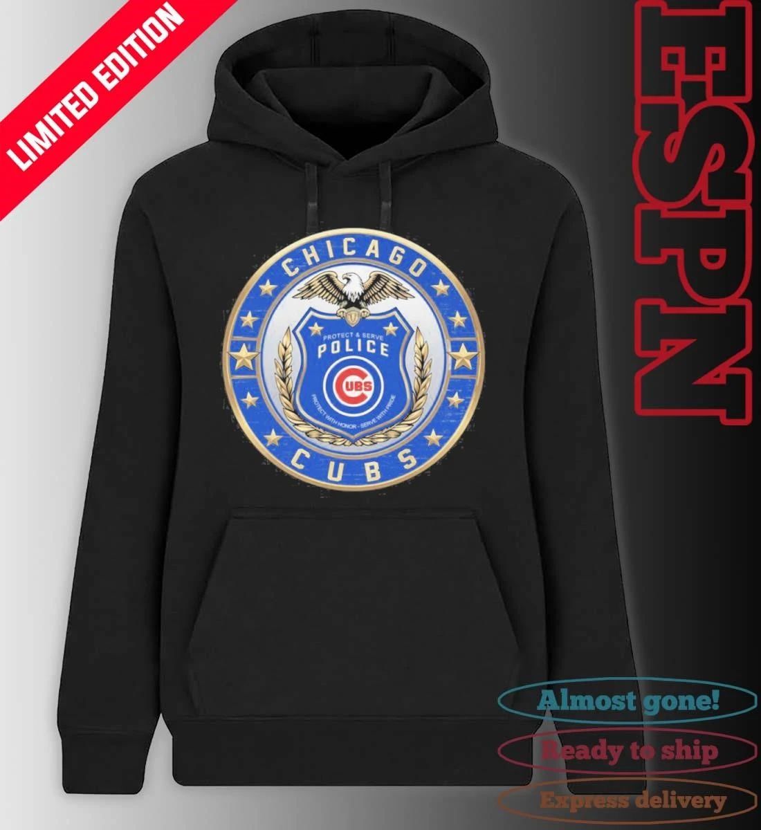 Chicago Cubs X Protect & Serve Police Shirt