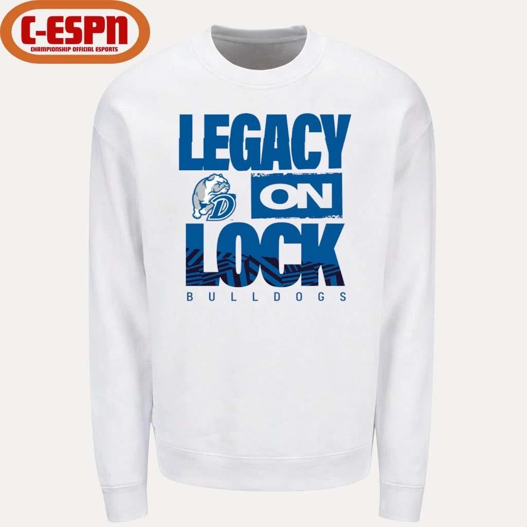 Drake Men’s Basketball Legacy On Lock Bench T-Shirt