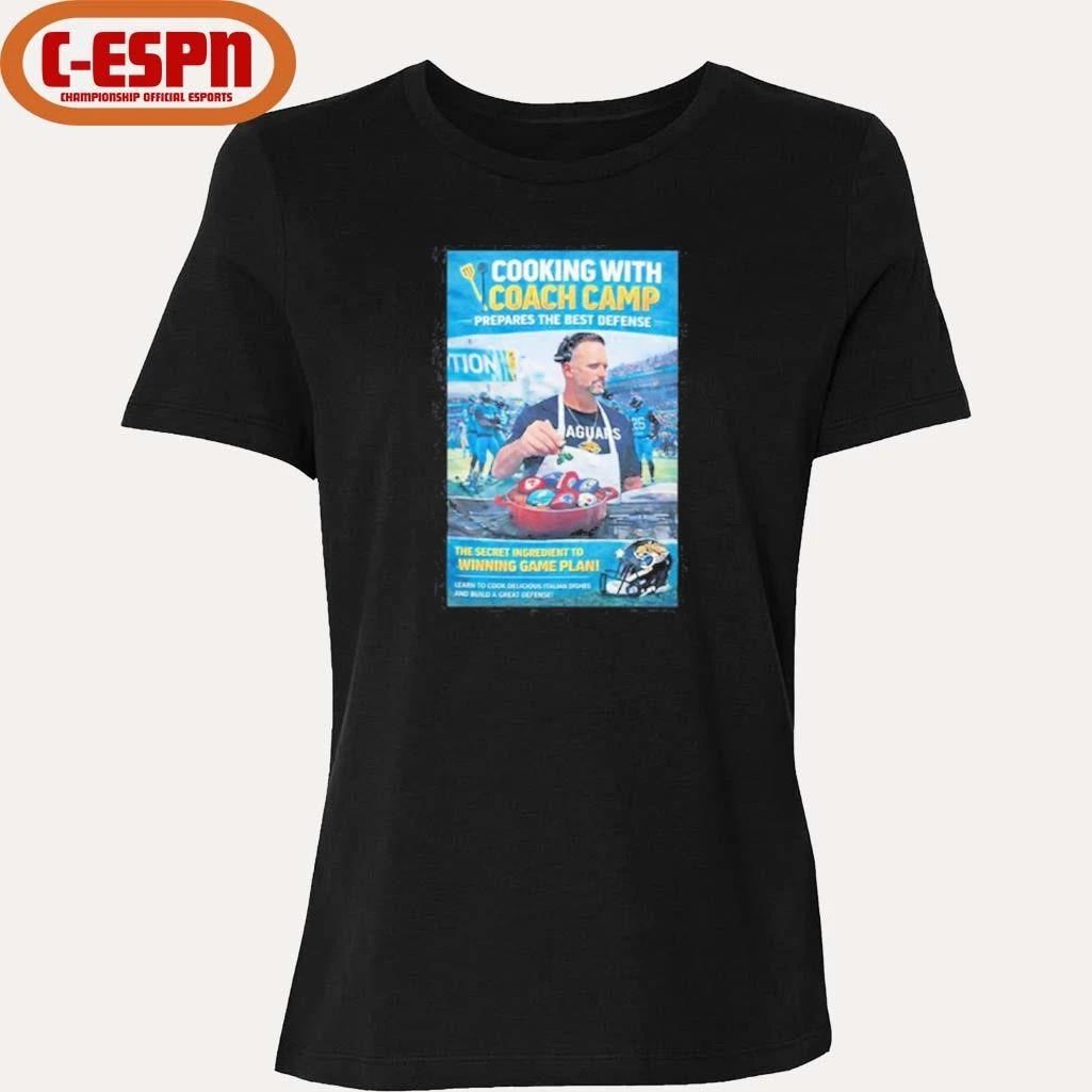 Cooking With Coach Camp Shirt