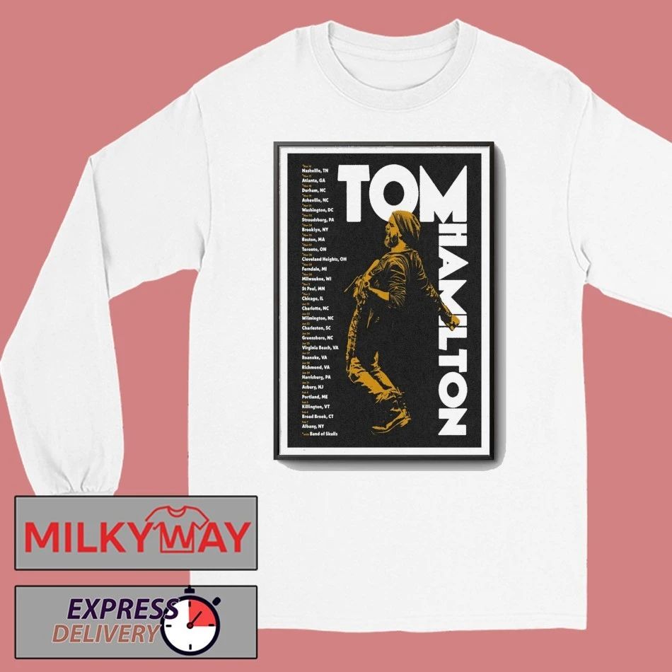 Tom Hamilton Jr ’25-26′ Tour Poster shirt