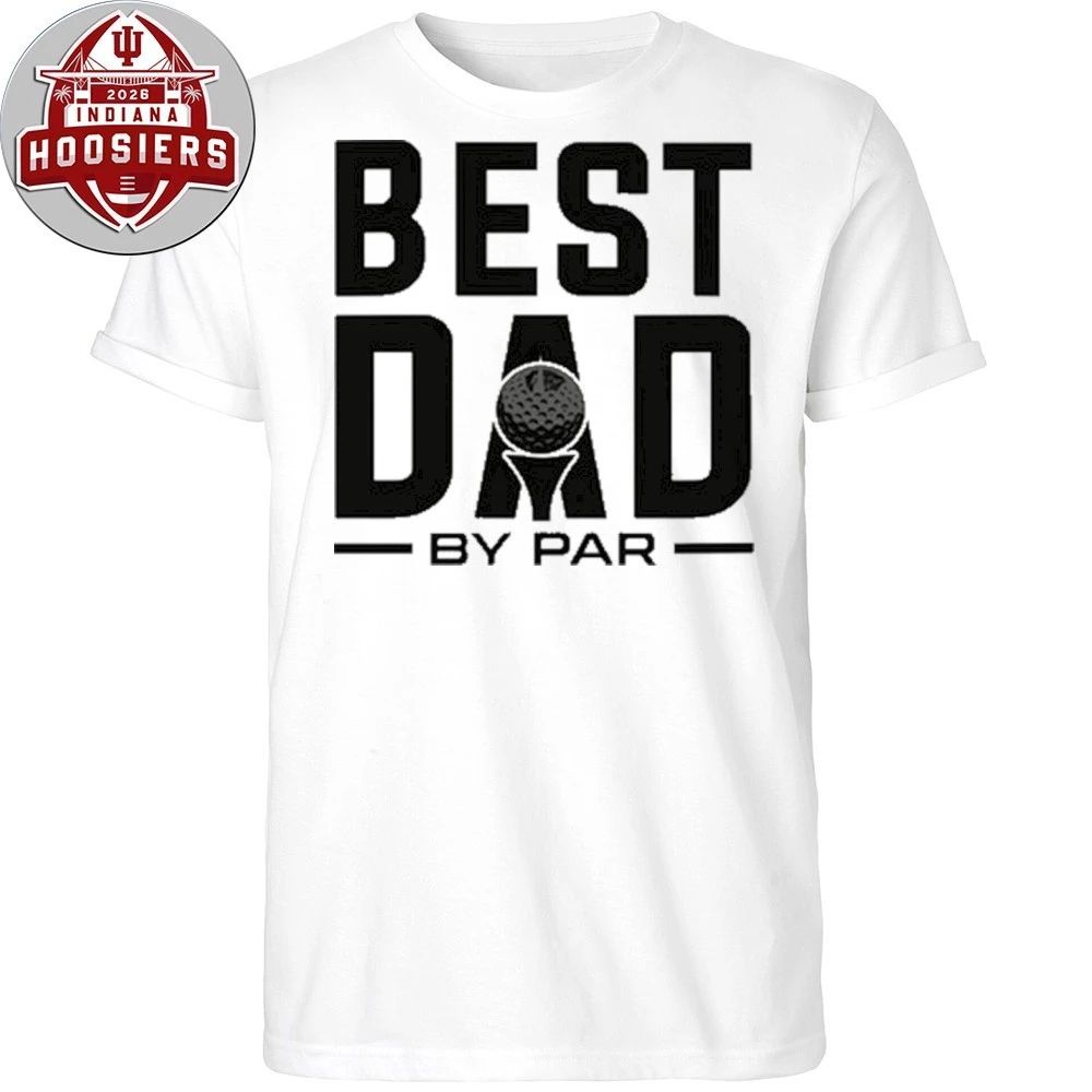 Modern golf best dad by par shirt