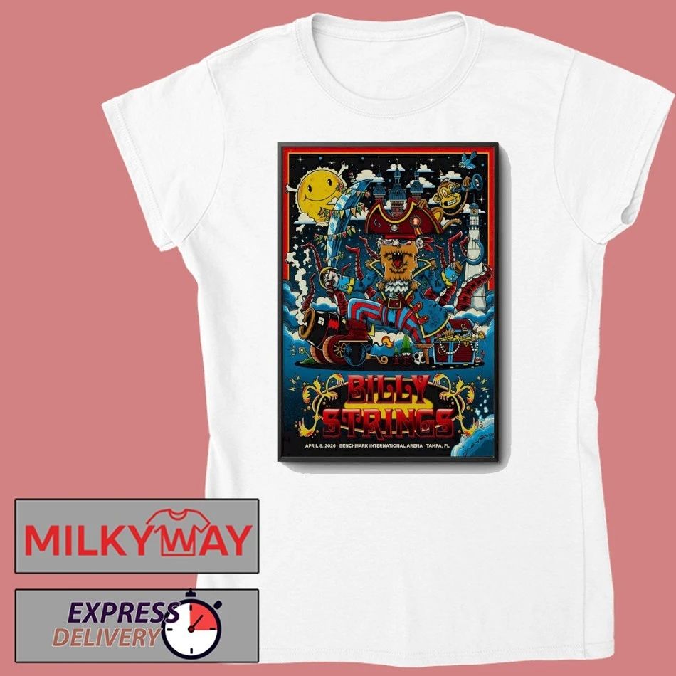 Billy Strings In Tampa FL On Apr 8 2026 Tour Poster shirt