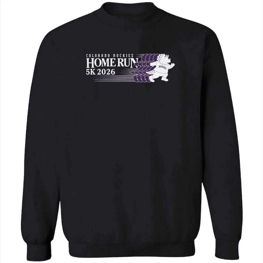 Colorado Rockies Home Run 5K 2026 Shirt