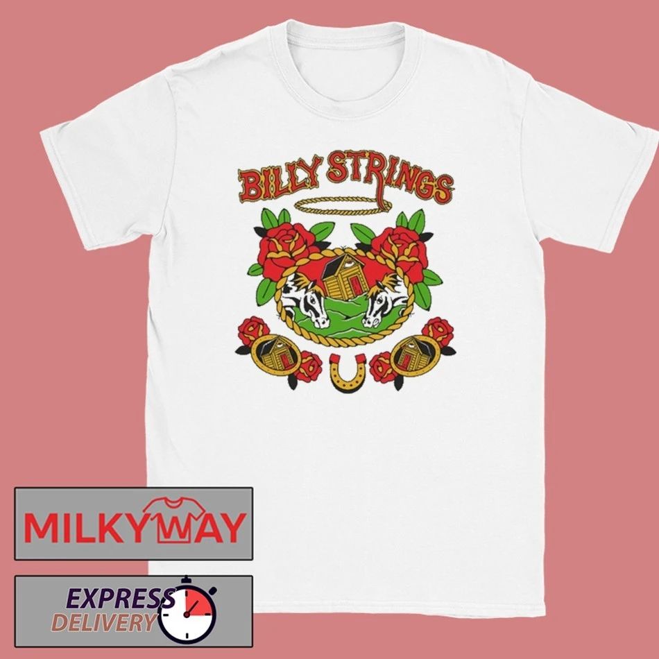 Billy Strings Horses & Houses White T-Shirt