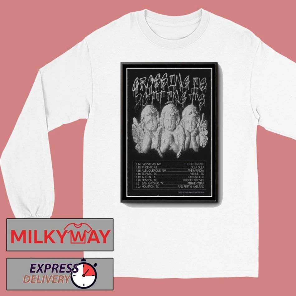Crossing i’s Dotting t’s November Tour 2025 Poster shirt