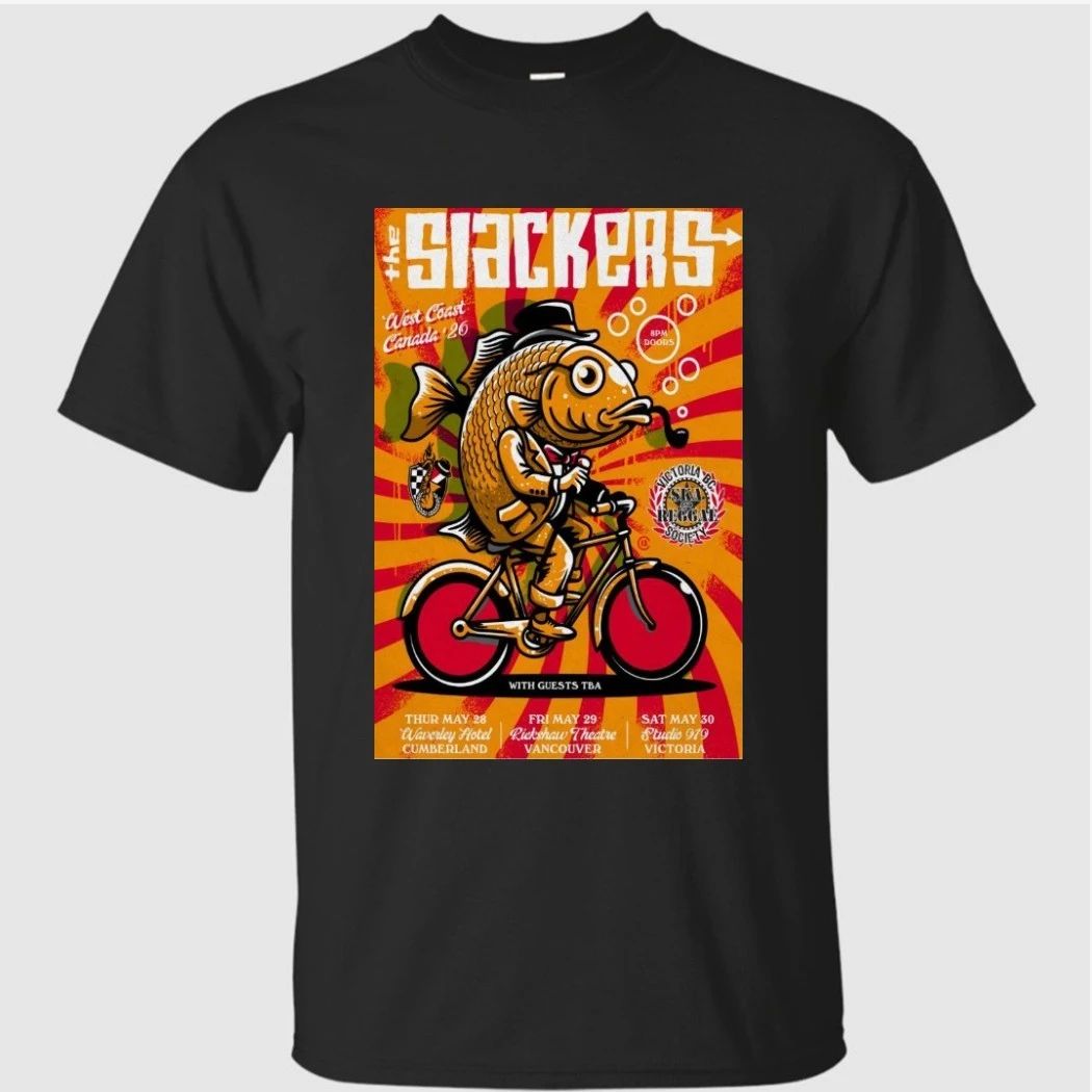 The Slackers 2026 West Coast Canada Tour Shirt