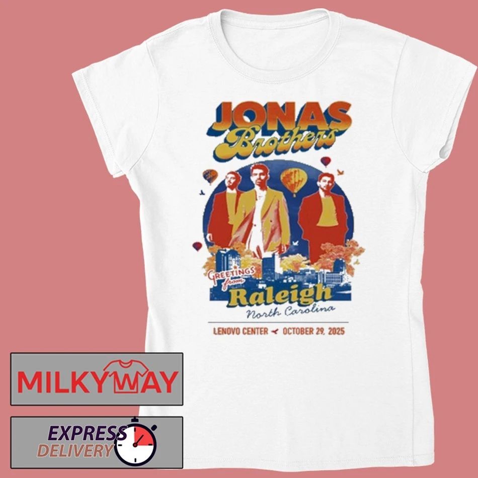 Jonas Brothers Oct 29 2025 The Lenovo Center shirt