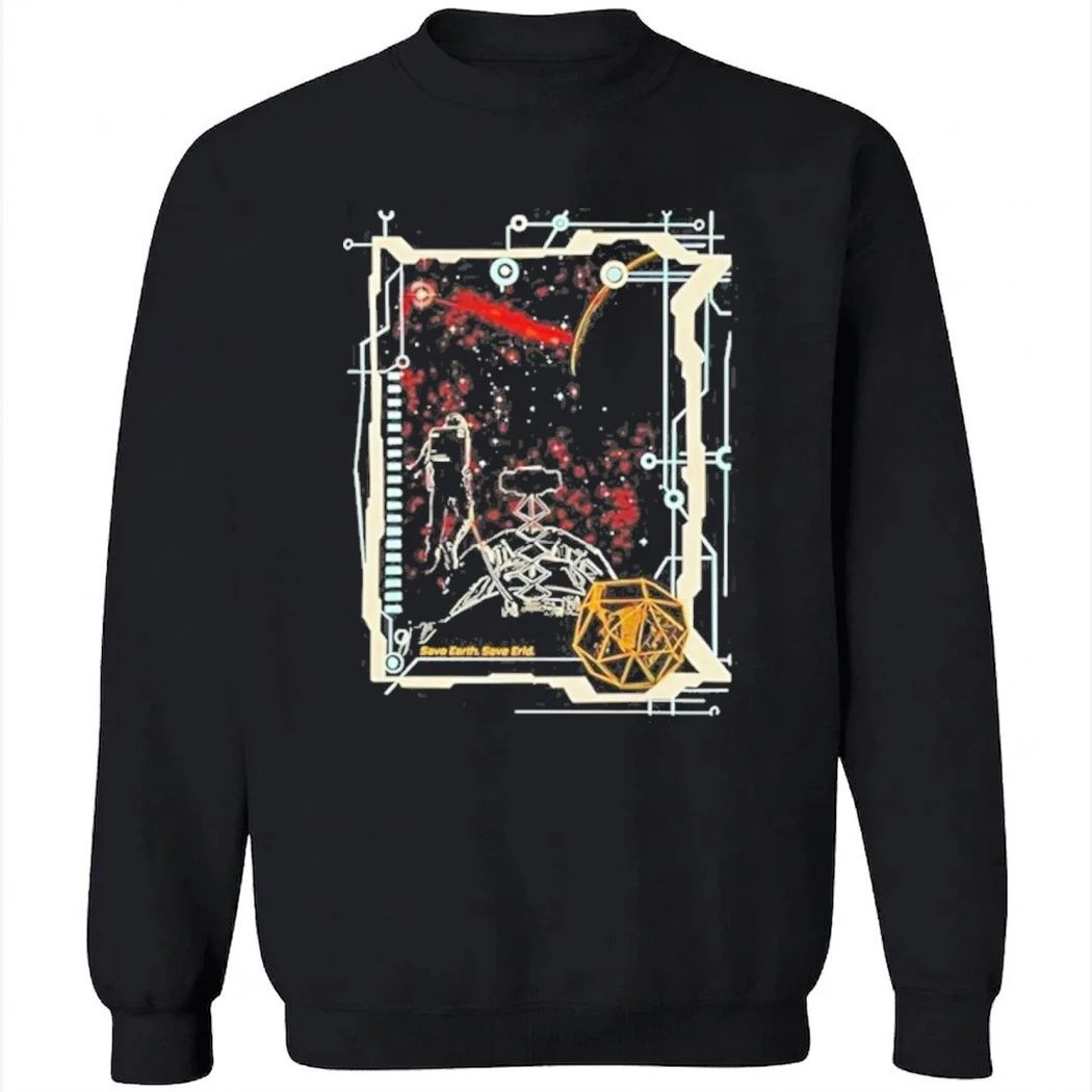 Project Hail Mary Rocky And Grace Save Earth Save Erid Shirt