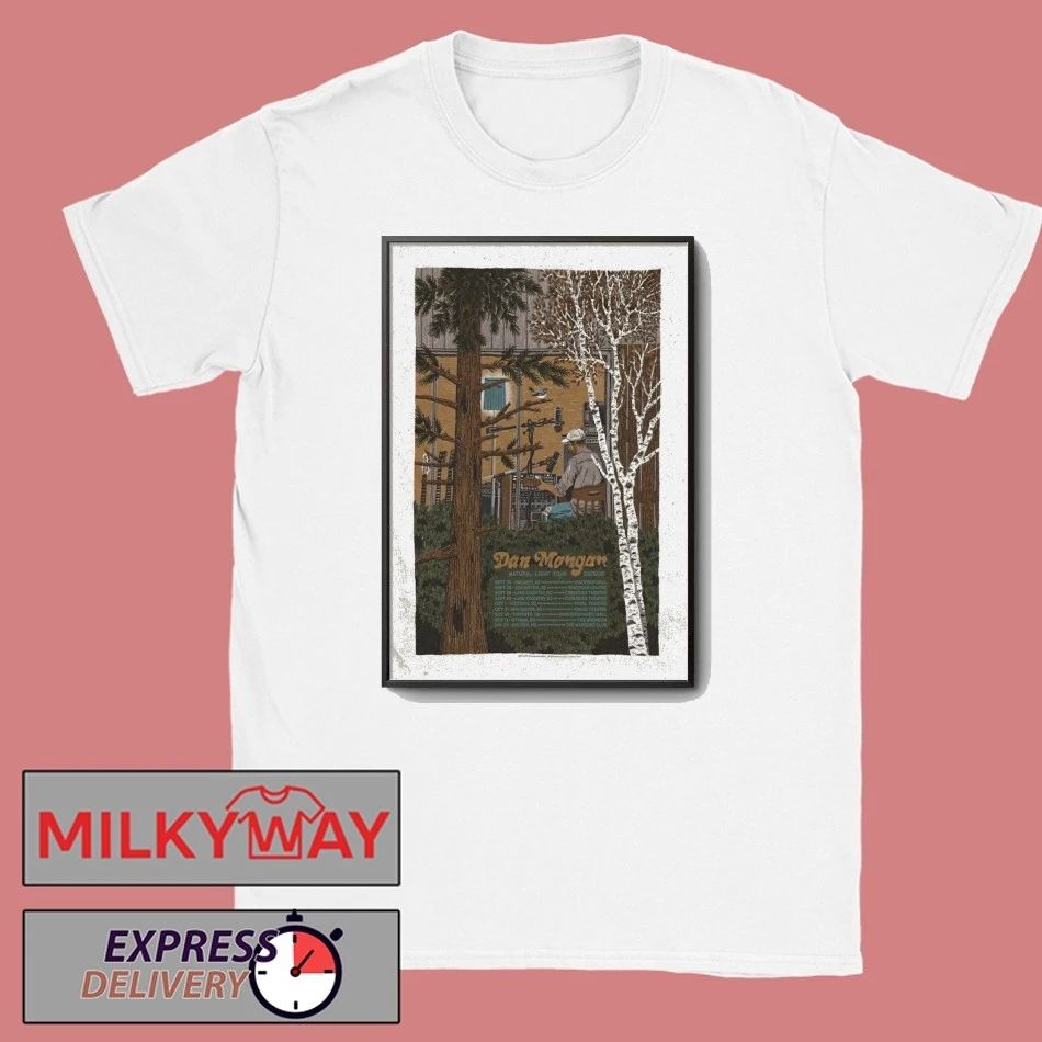 Poster Dan Mangan Natural Light Tour 2025 2026 shirt