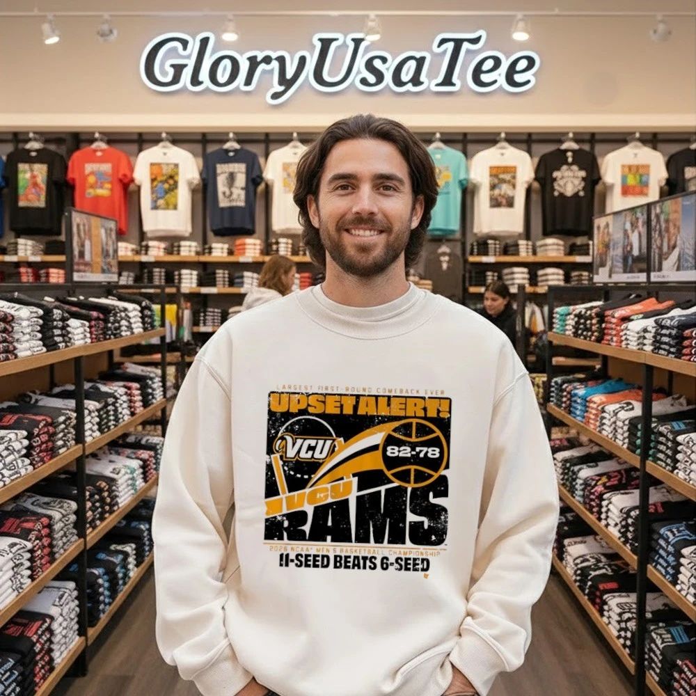 VCU Rams MBB 2026 March Madness Upset Alert Men’s Basketball Championship Shirt